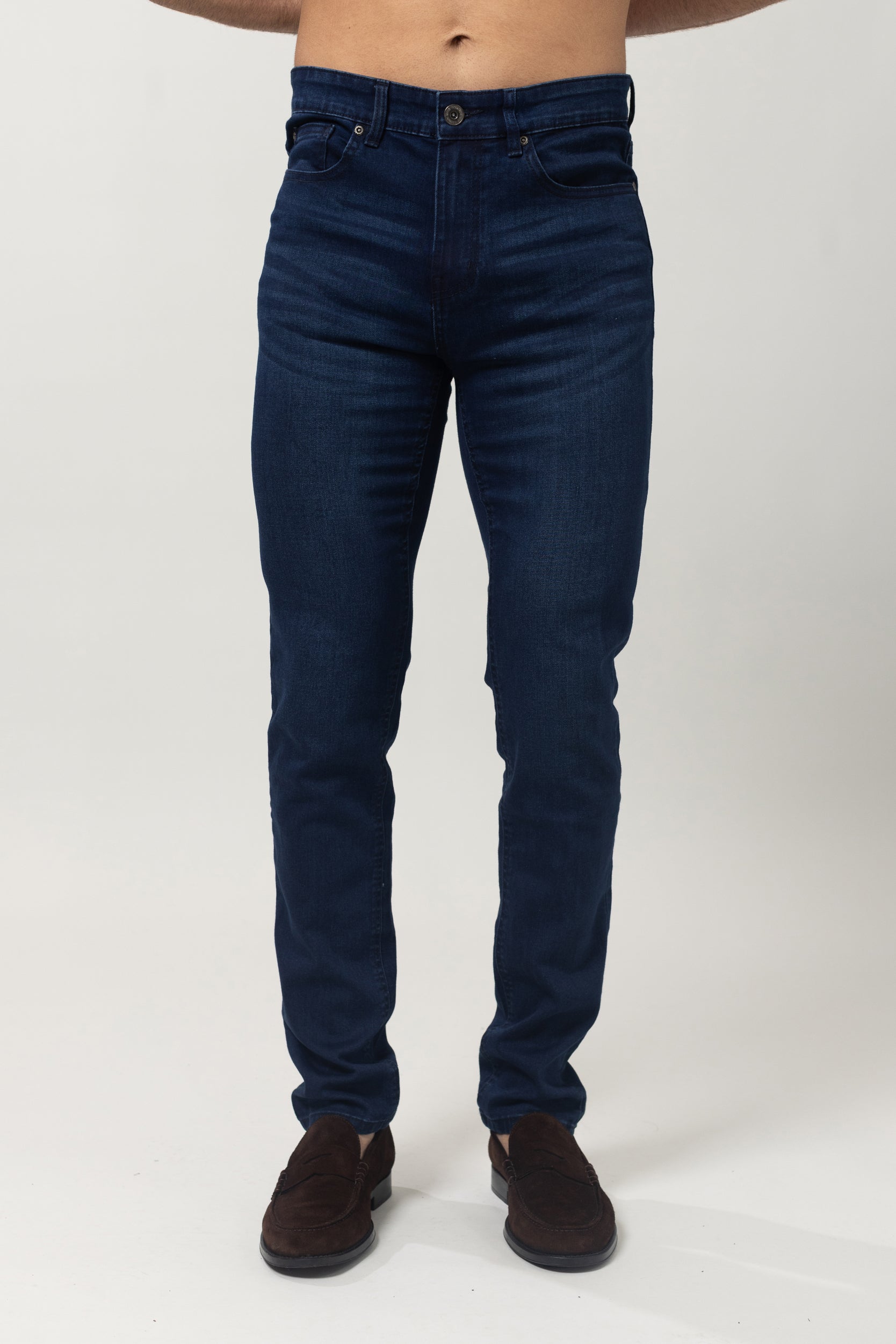 5 Pocket Jeans - Dark Blue