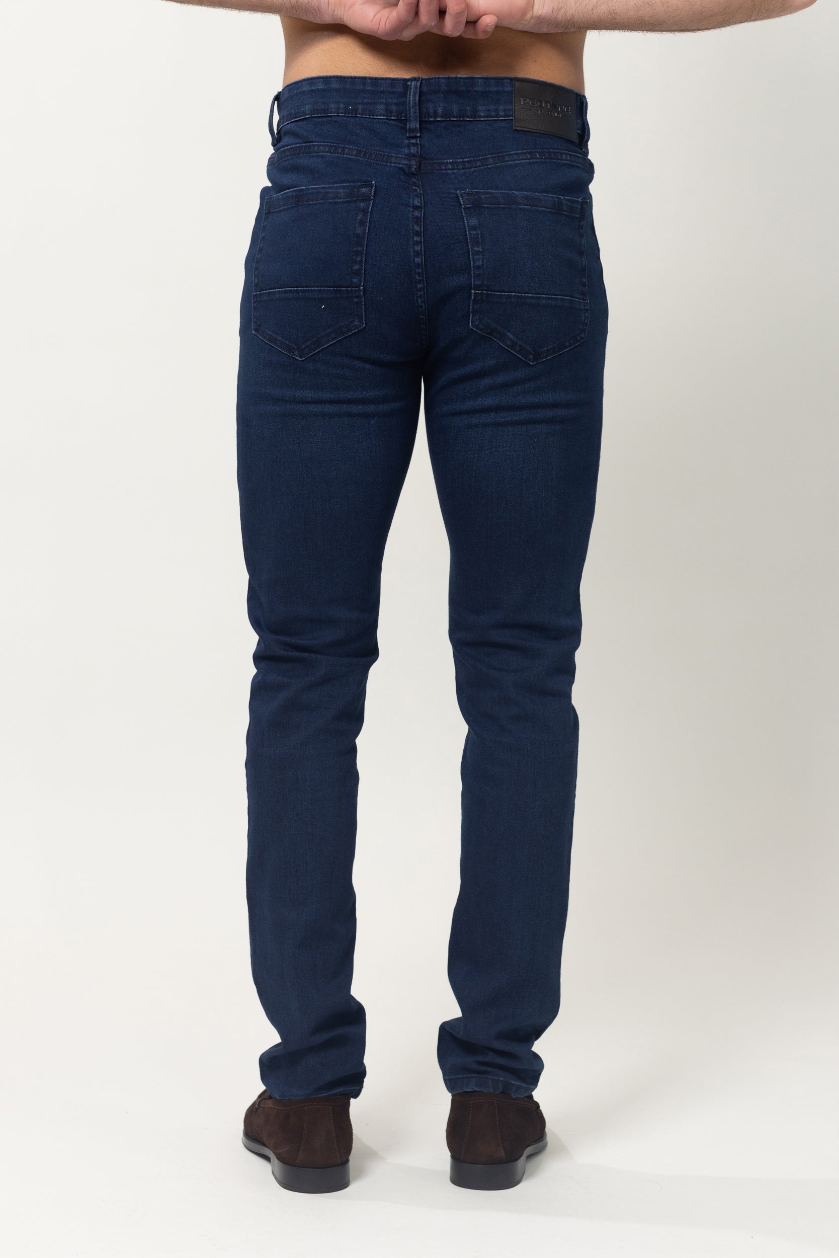 5 Pocket Jeans - Dark Blue