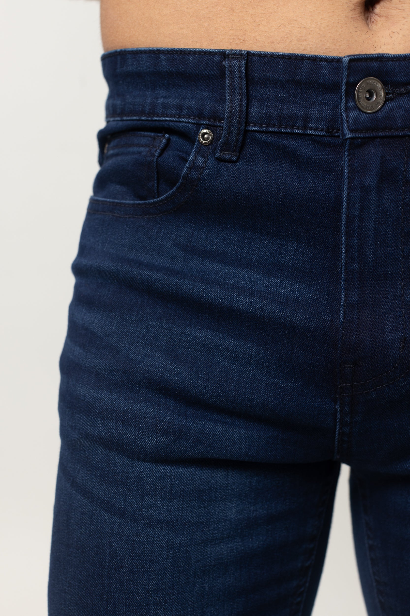 5 Pocket Jeans - Dark Blue