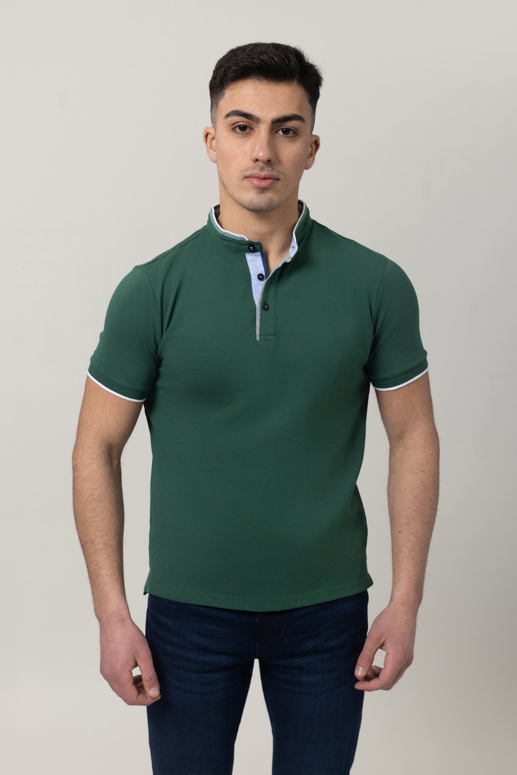 Pique Polo T-Shirt - Green