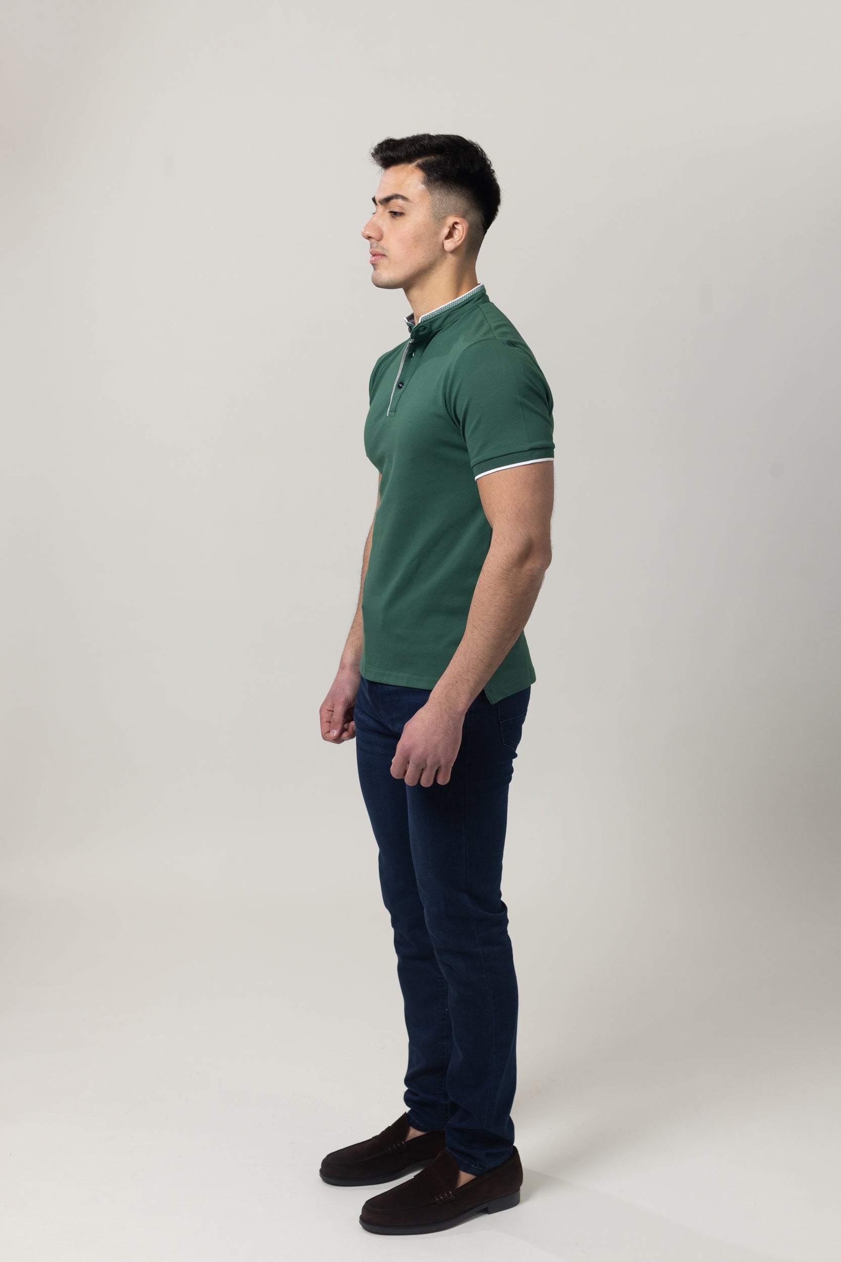 Pique Polo T-Shirt - Green