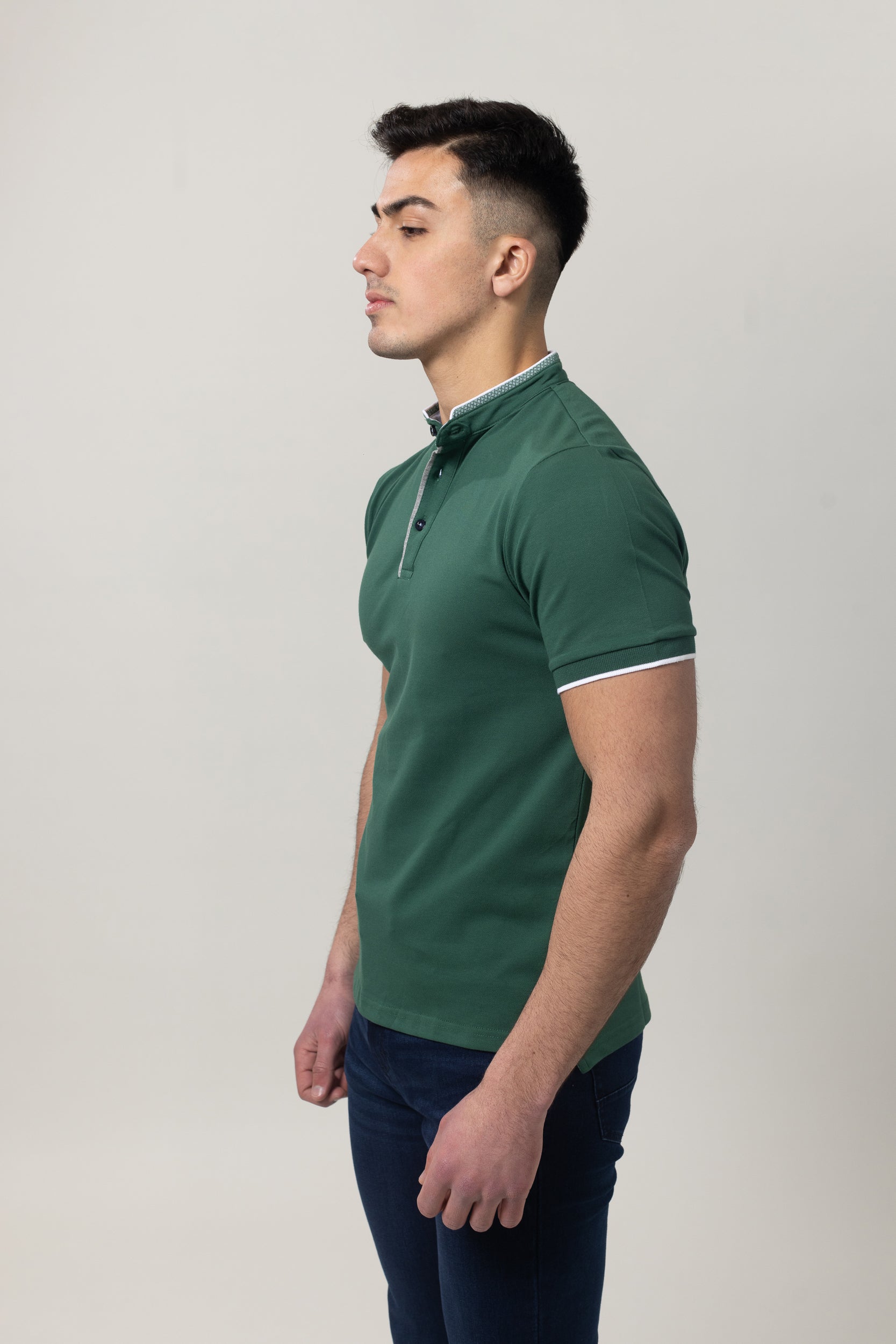 Pique Polo T-Shirt - Green