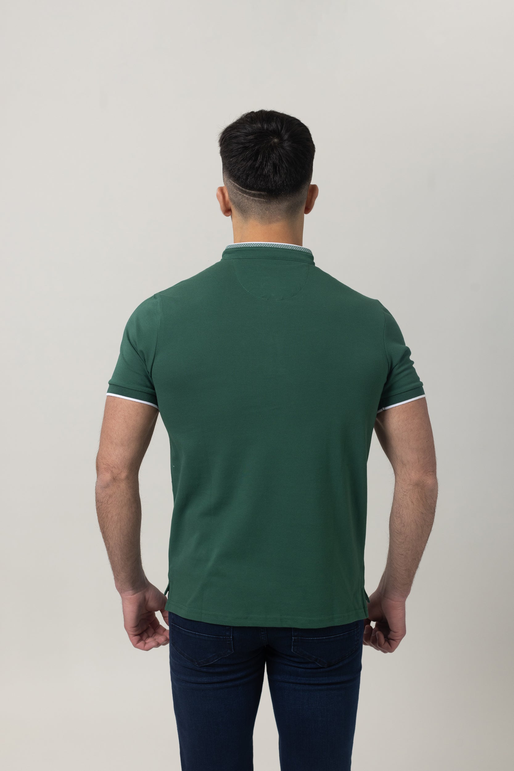 Pique Polo T-Shirt - Green
