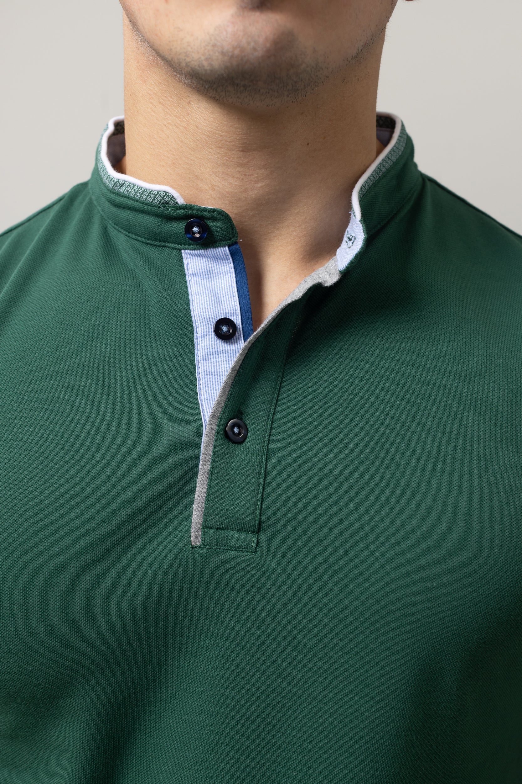 Pique Polo T-Shirt - Green