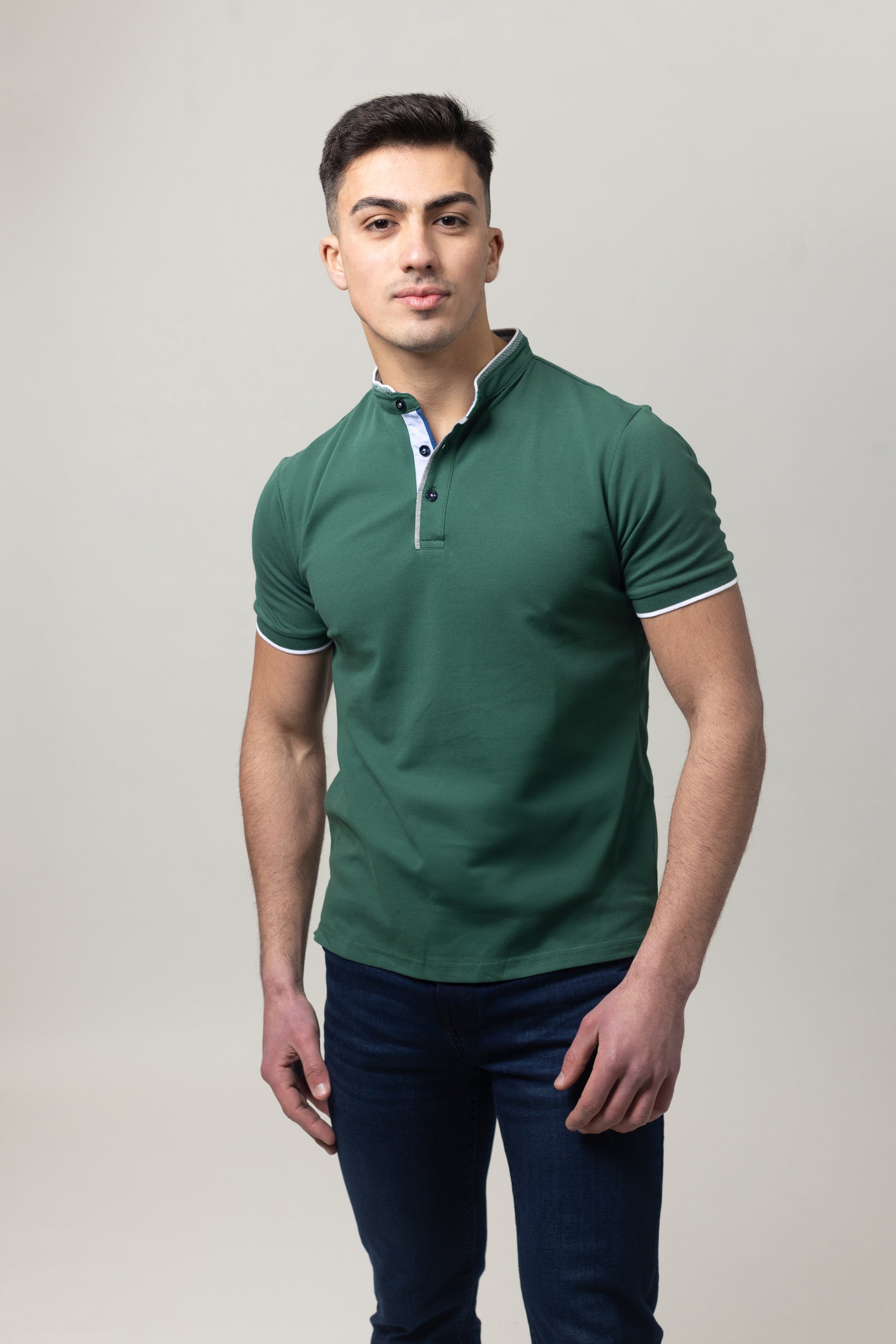 Pique Polo T-Shirt - Green