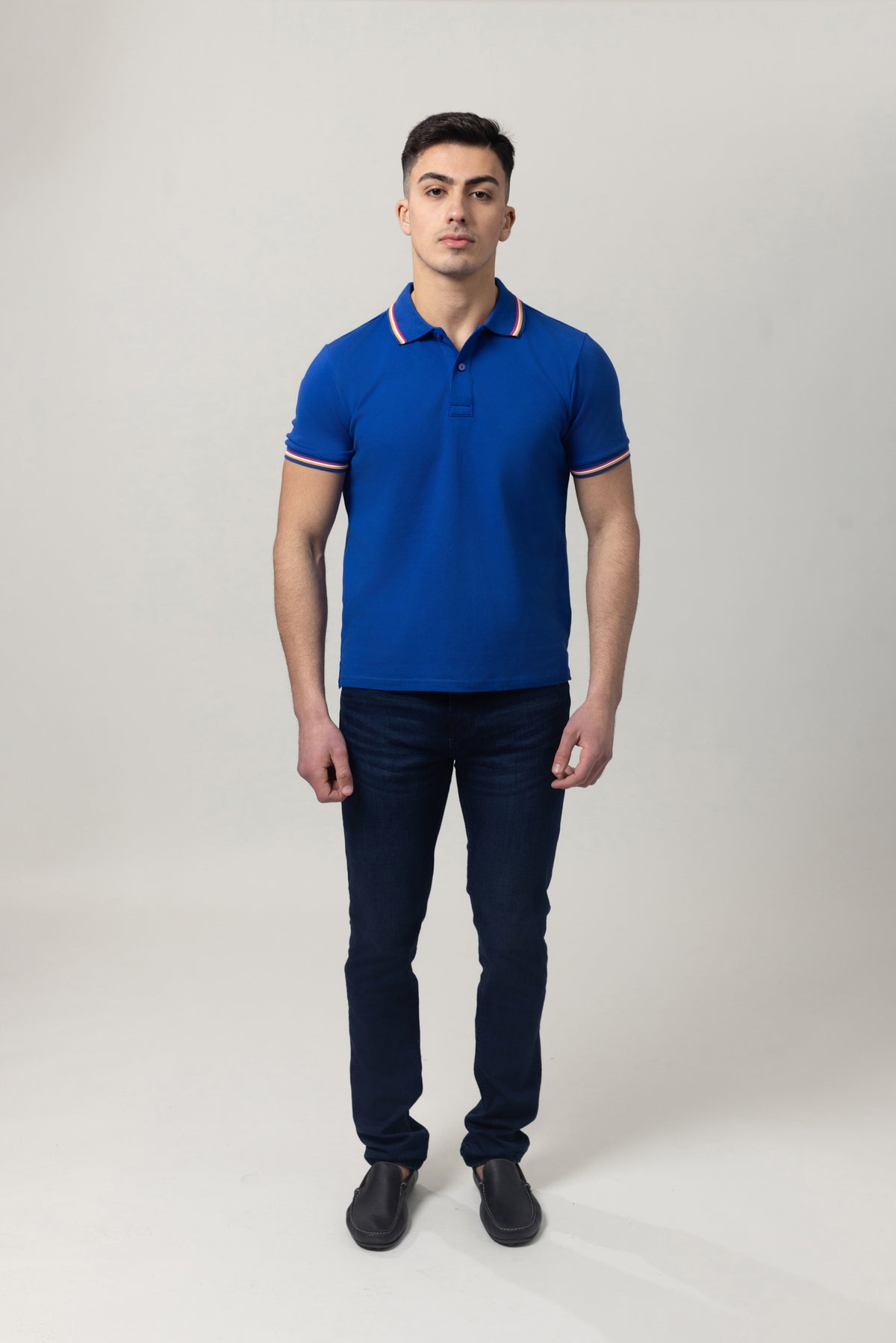 Pique Polo T-Shirt - Royal Blue