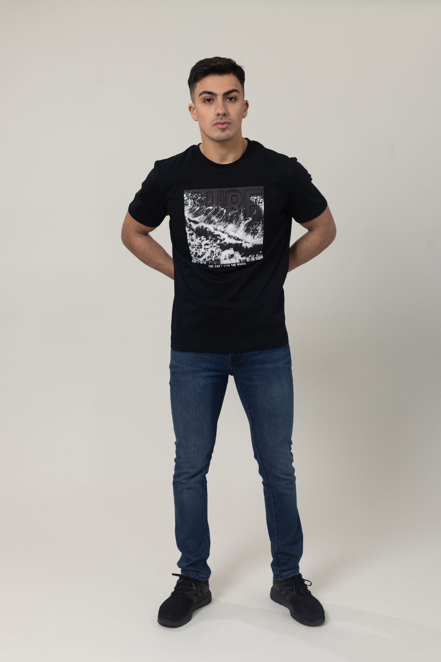Jersey T-Shirt - Black