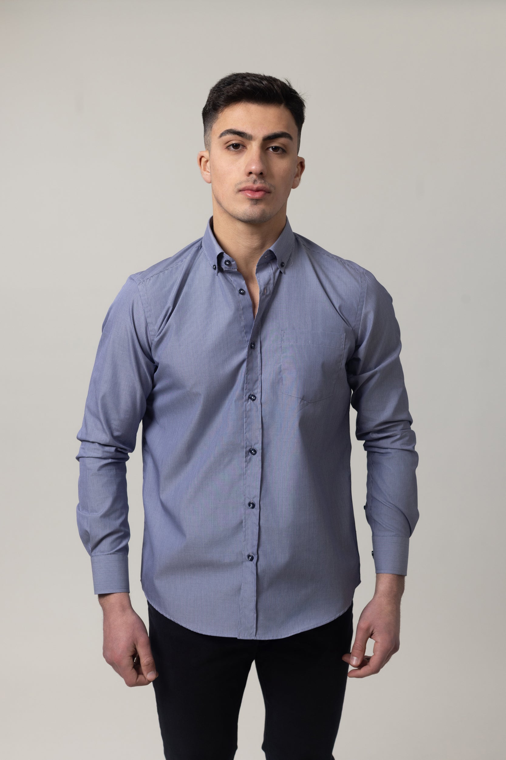 Shirts Long Sleeve - Dark Blue