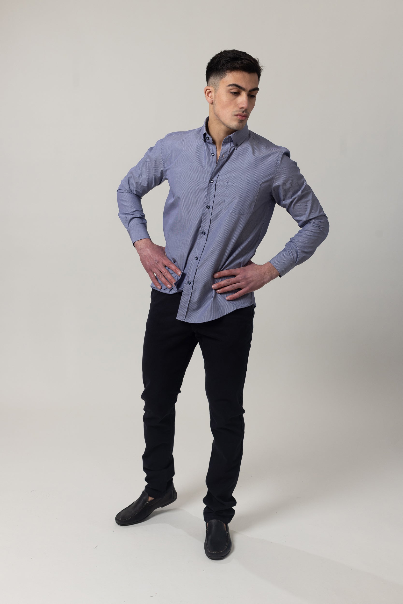 Shirts Long Sleeve - Dark Blue