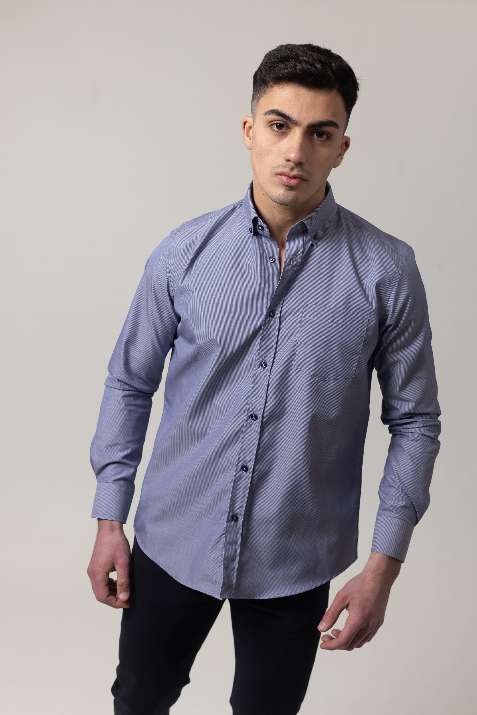 Shirts Long Sleeve - Dark Blue