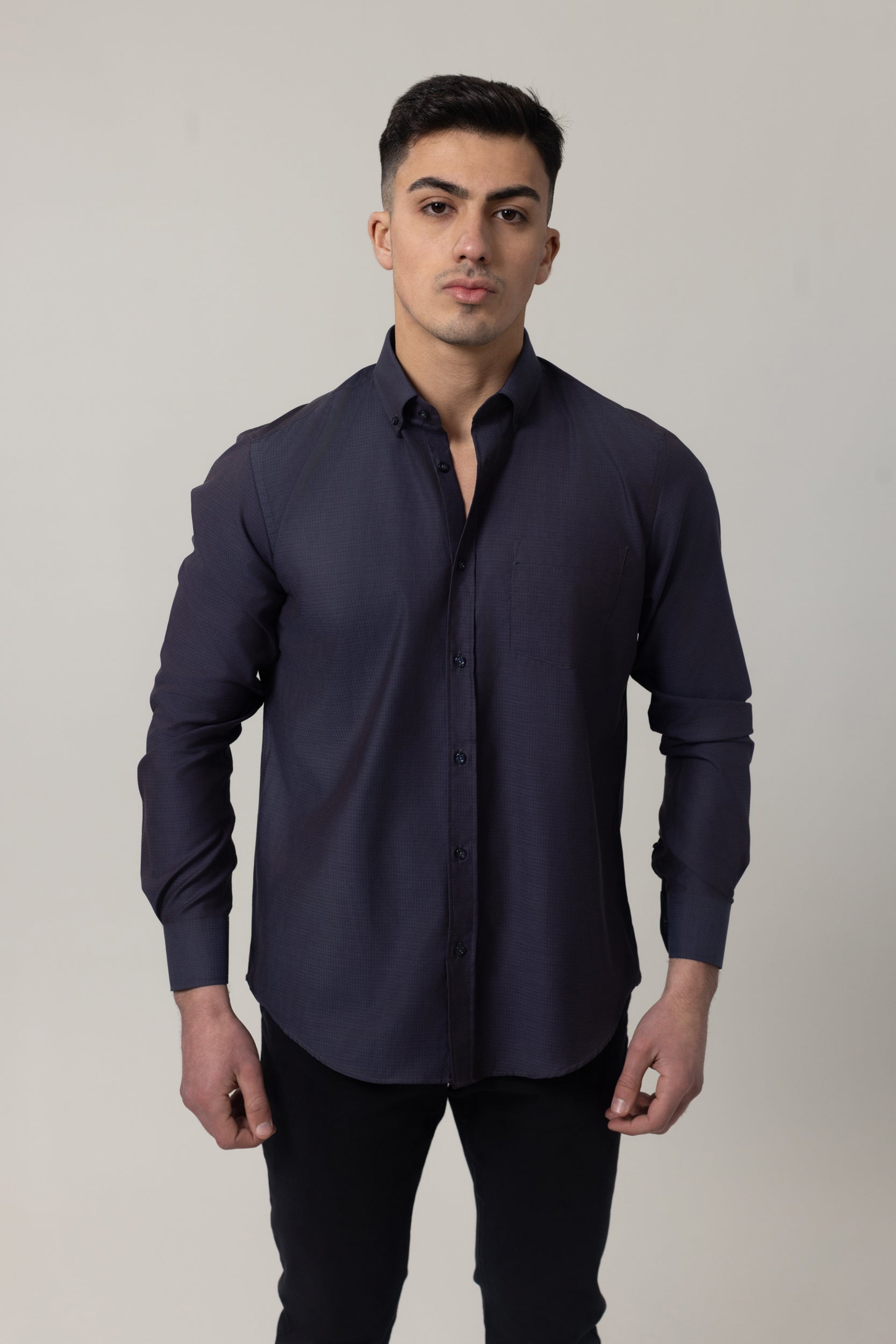 Shirts Long Sleeve - Dark Navy
