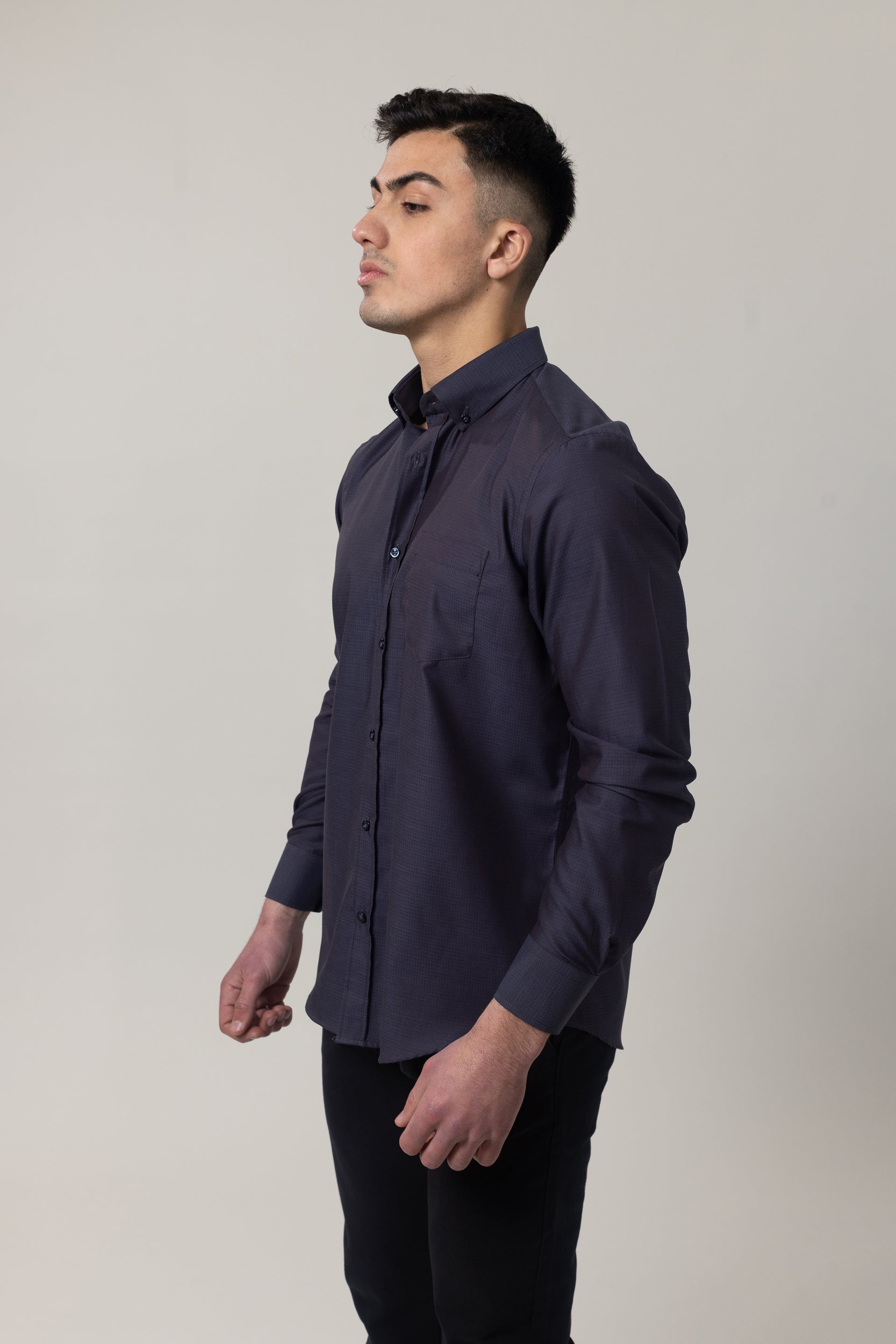 Shirts Long Sleeve - Dark Navy