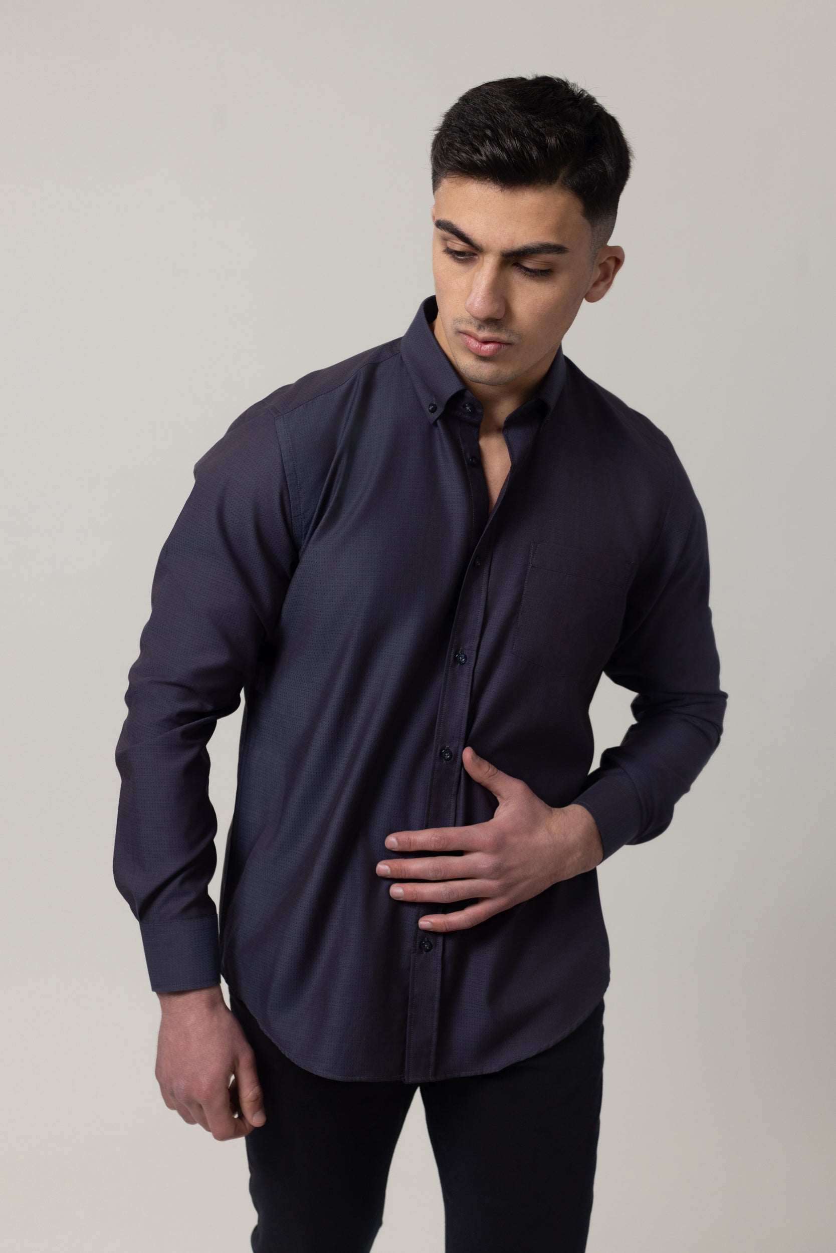 Shirts Long Sleeve - Dark Navy
