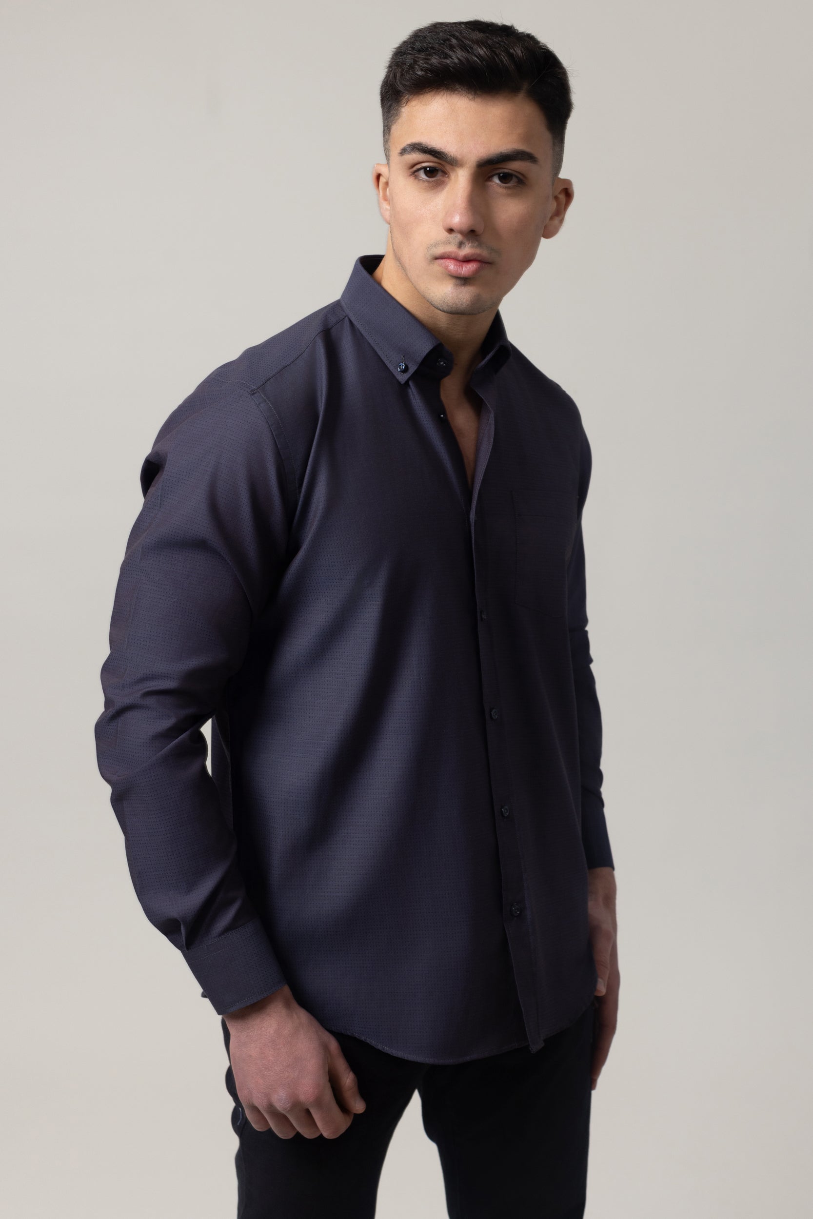 Shirts Long Sleeve - Dark Navy