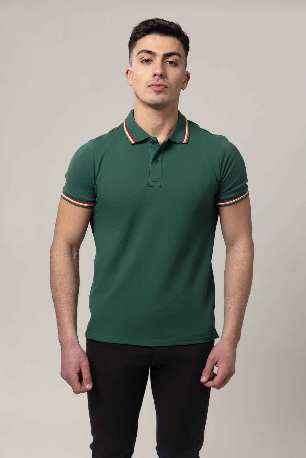 Pique Polo T-Shirt - Green