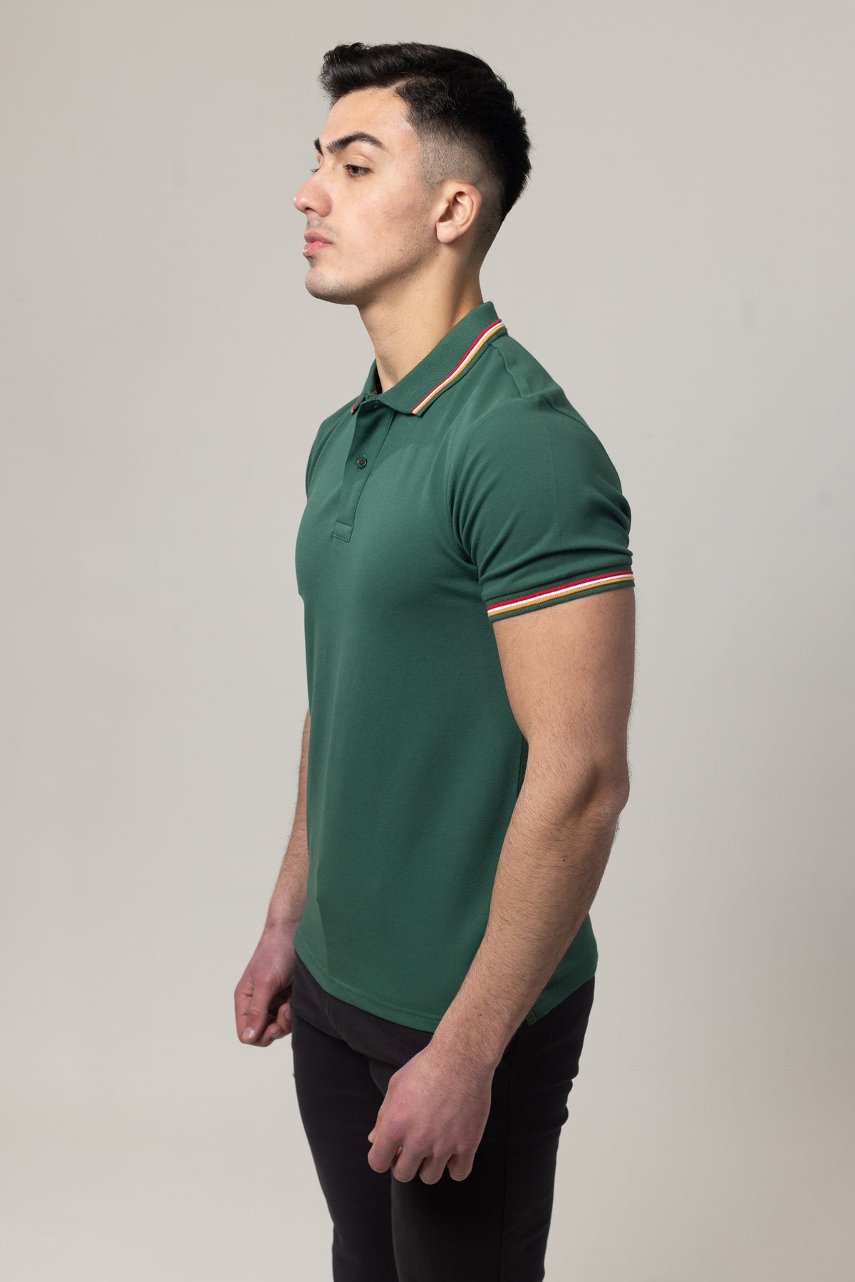 Pique Polo T-Shirt - Green