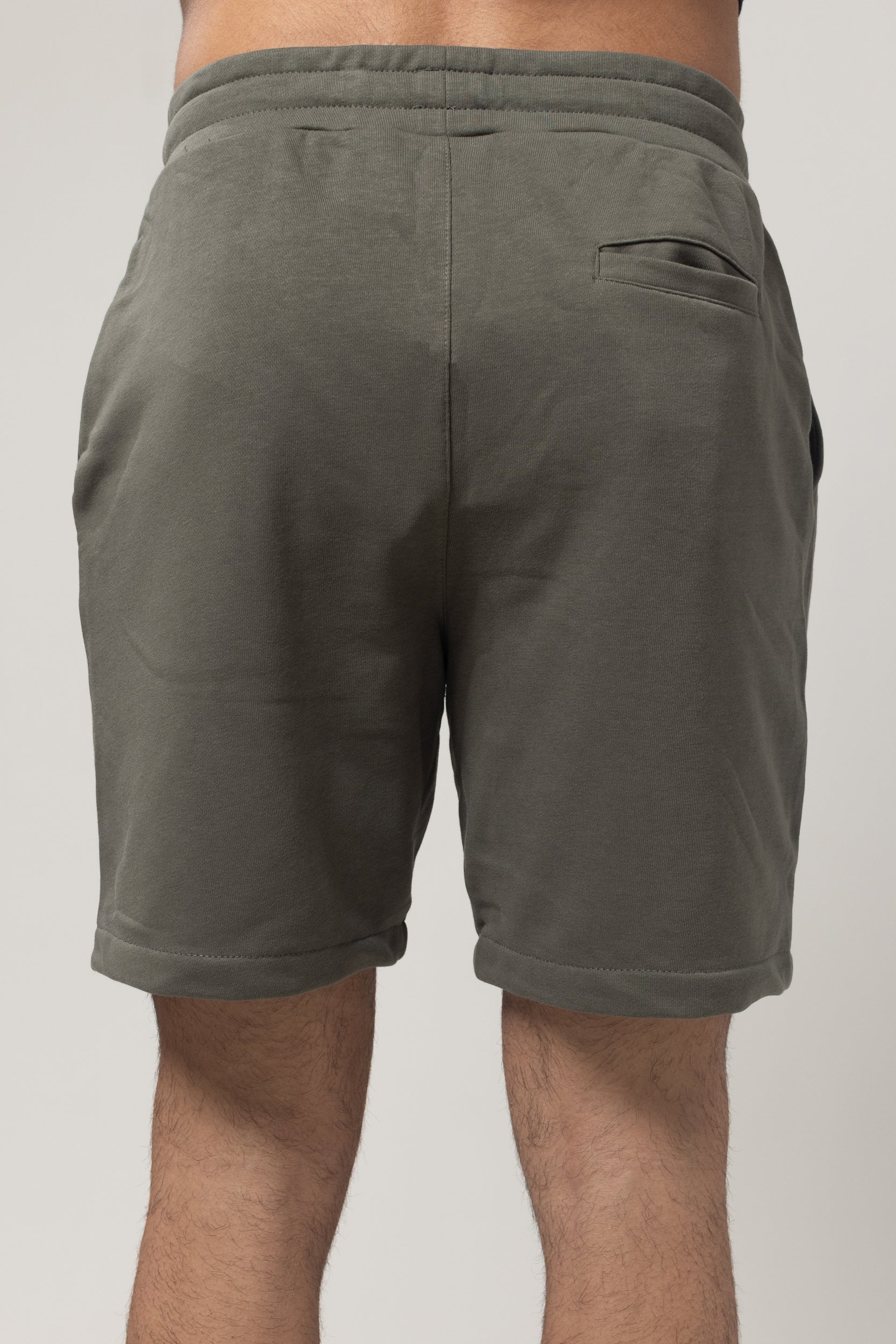 French Terry Jogging Short - Army Green