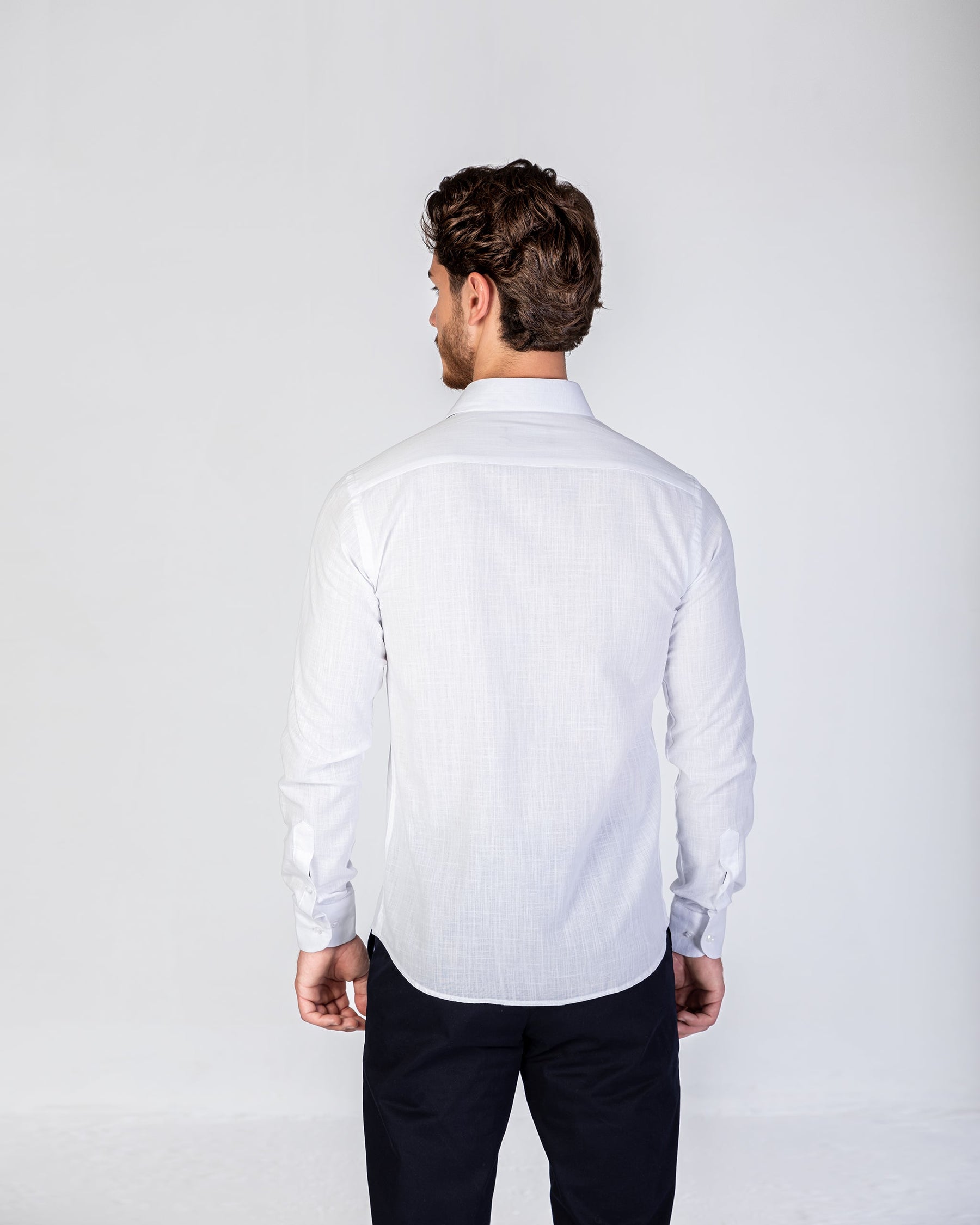 Shirt Linen Cotton - White
