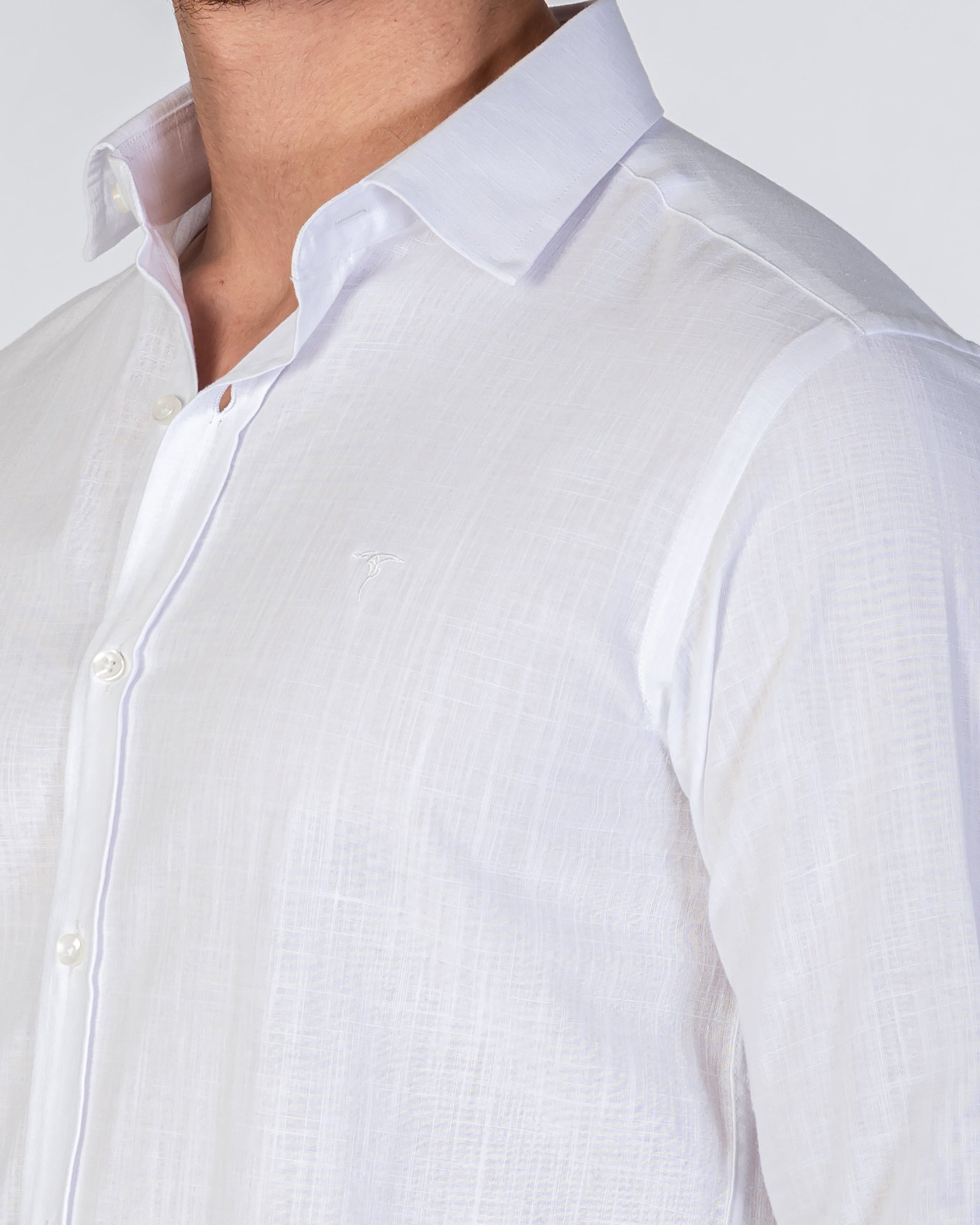 Shirt Linen Cotton - White