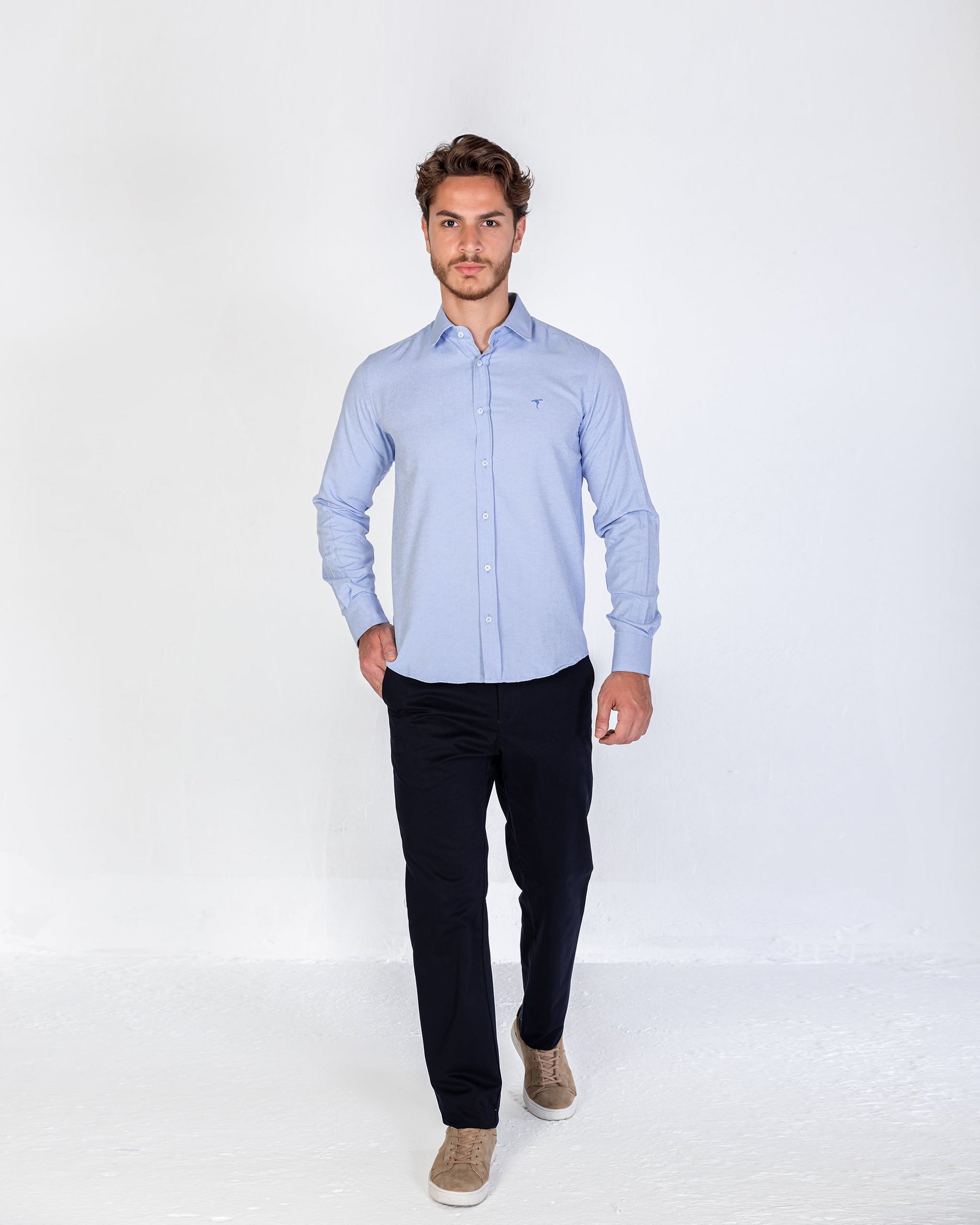 Shirt Oxford Cotton - Blue