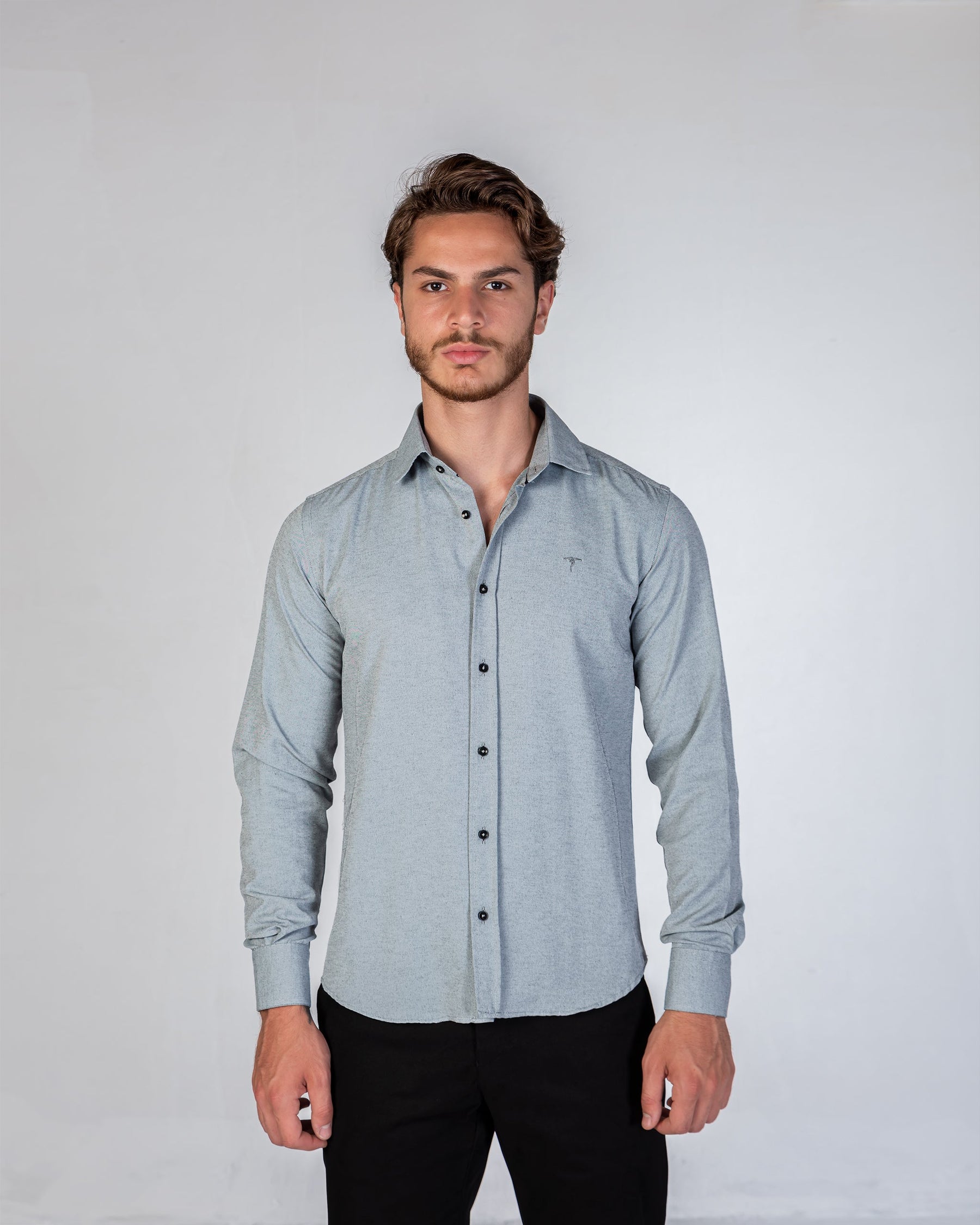 Shirt Oxford Cotton - Grey