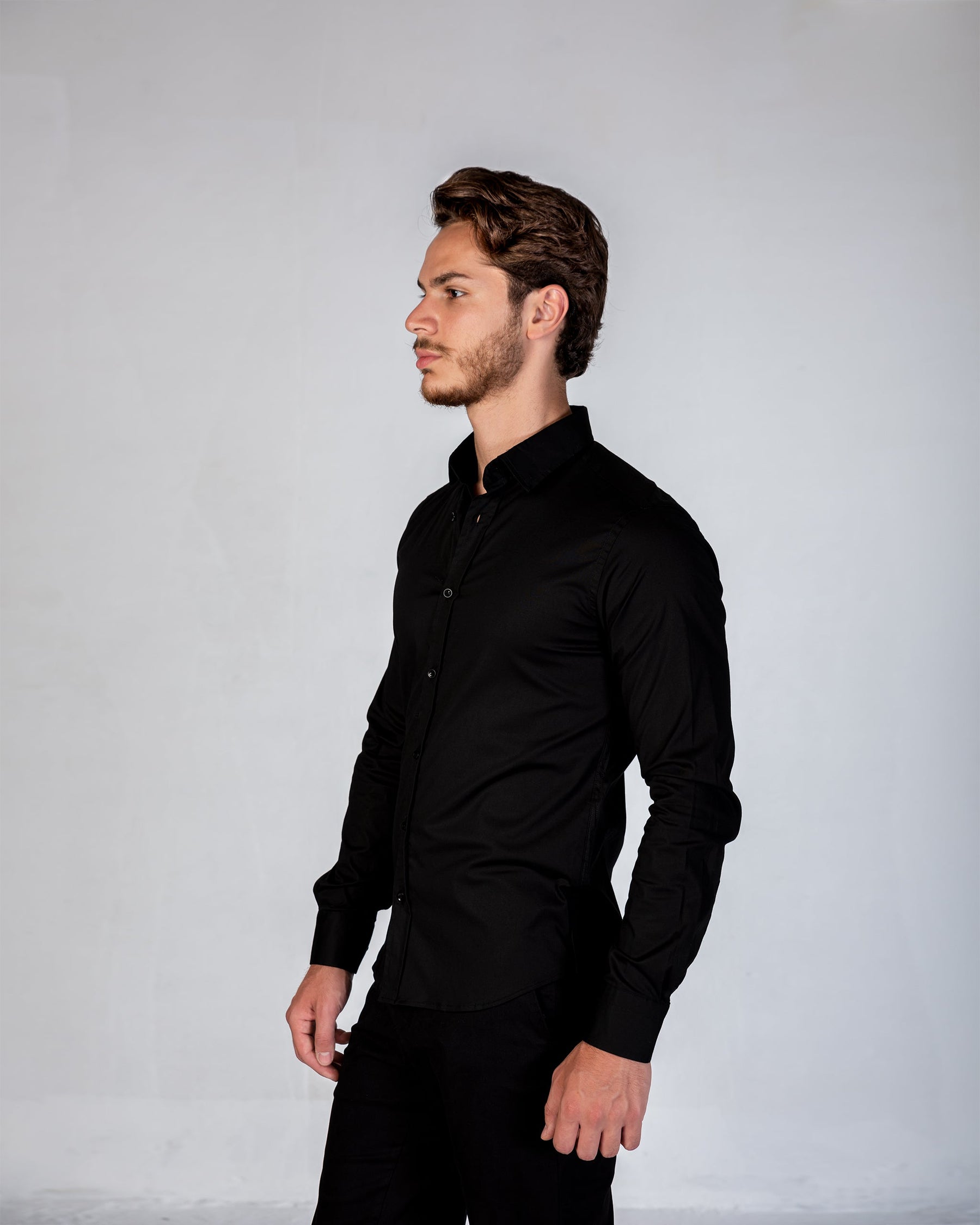 Shirt Poplin - Black