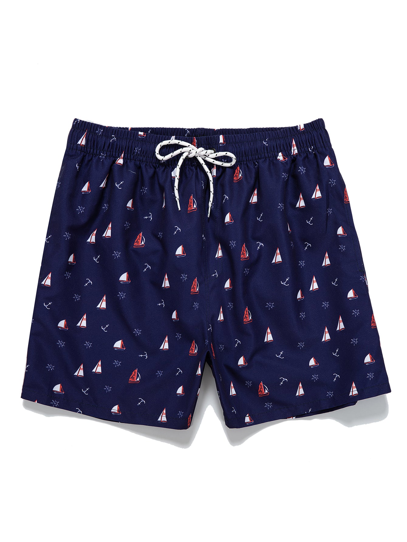 Printed Swim Shorts - Boat