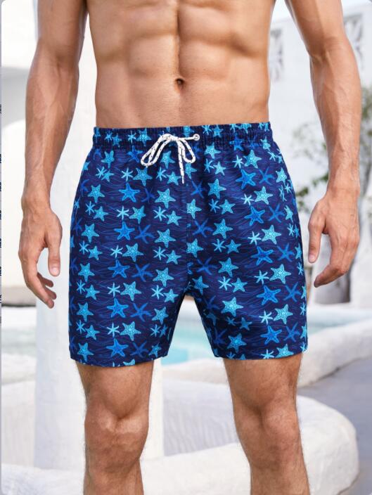 Printed Swim Shorts - Starfish