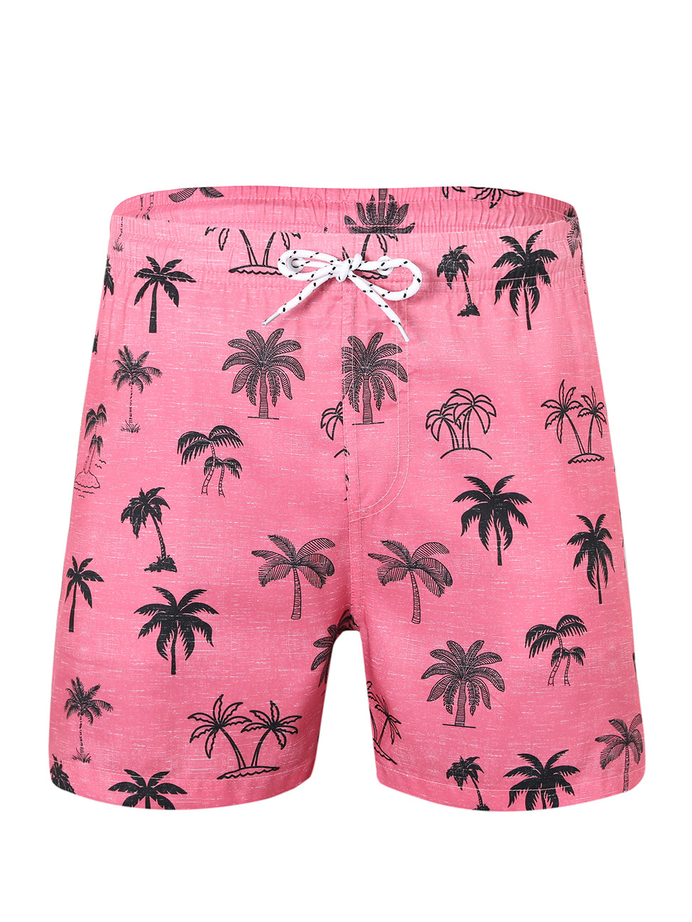 Printed Swim Shorts - Pink