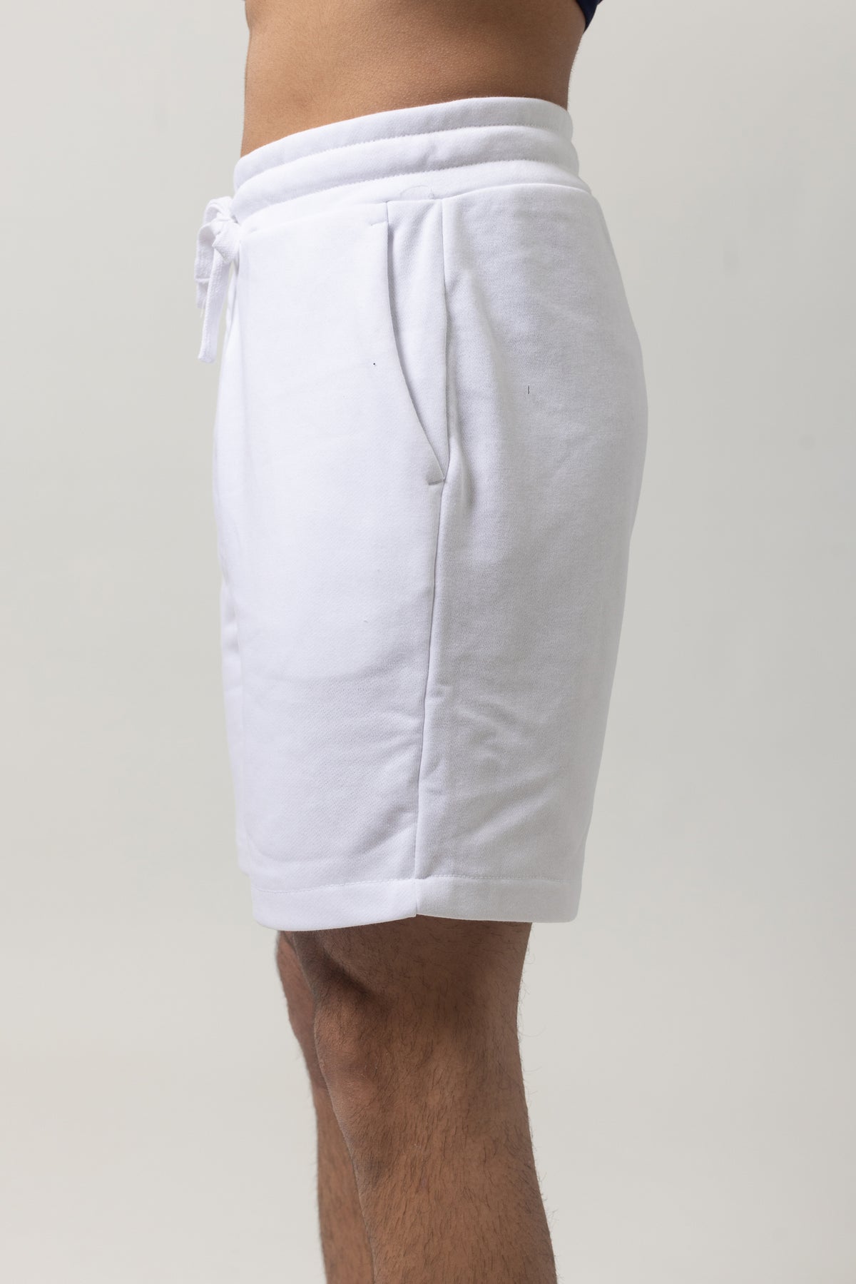 French Terry Jogging Short - White