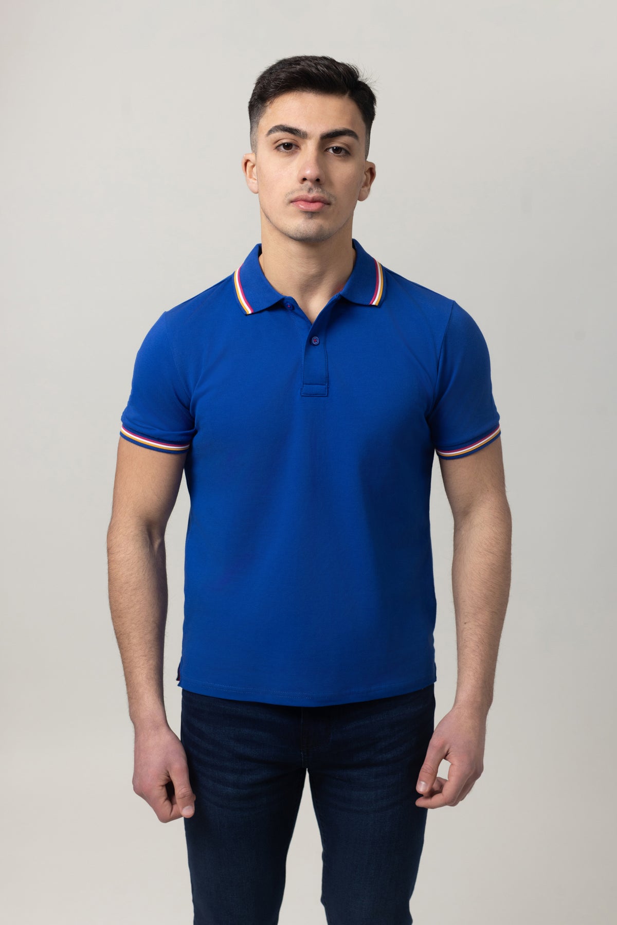 Pique Polo T-Shirt - Royal Blue