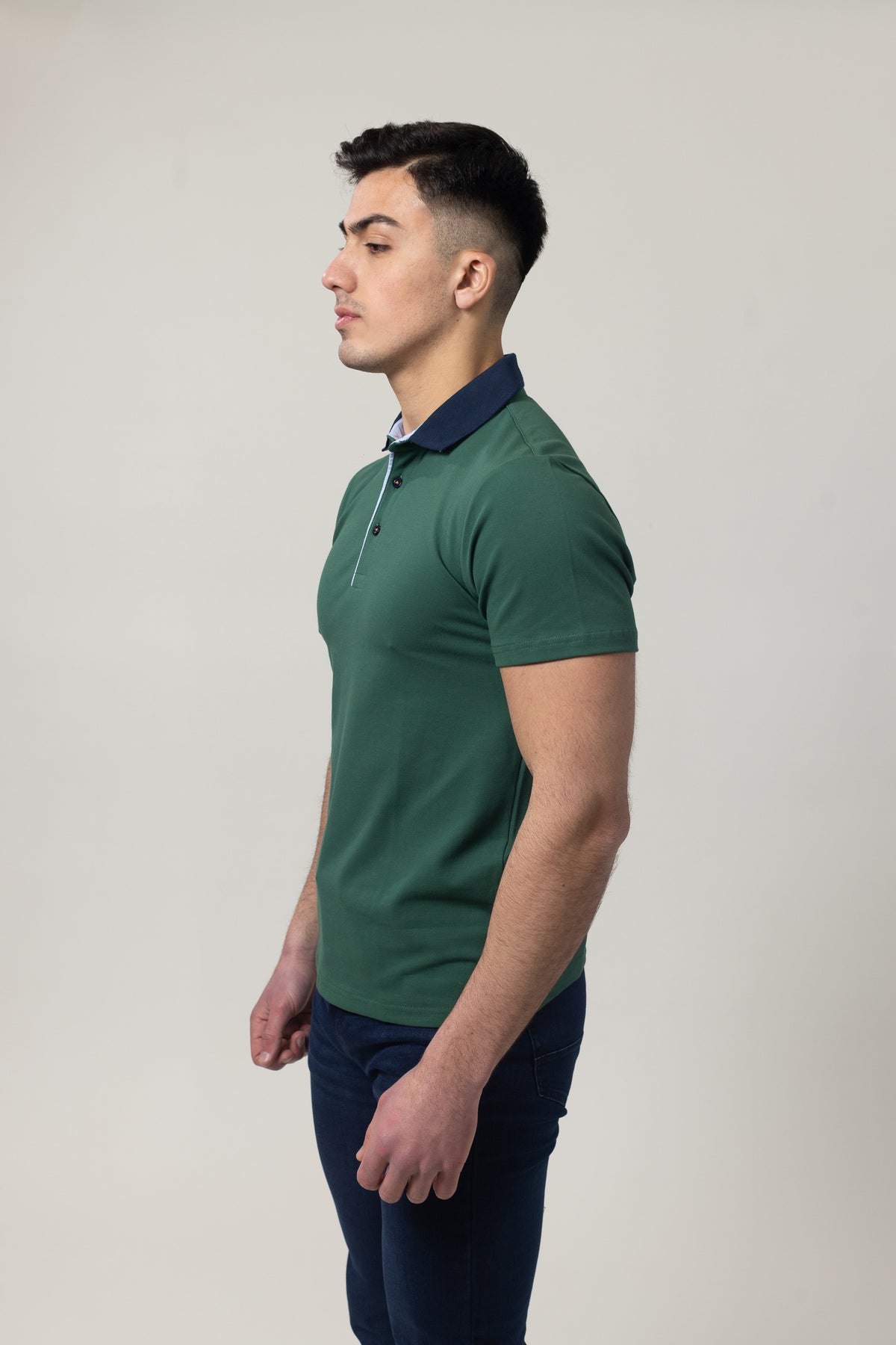 Pique Polo T-Shirt - Green