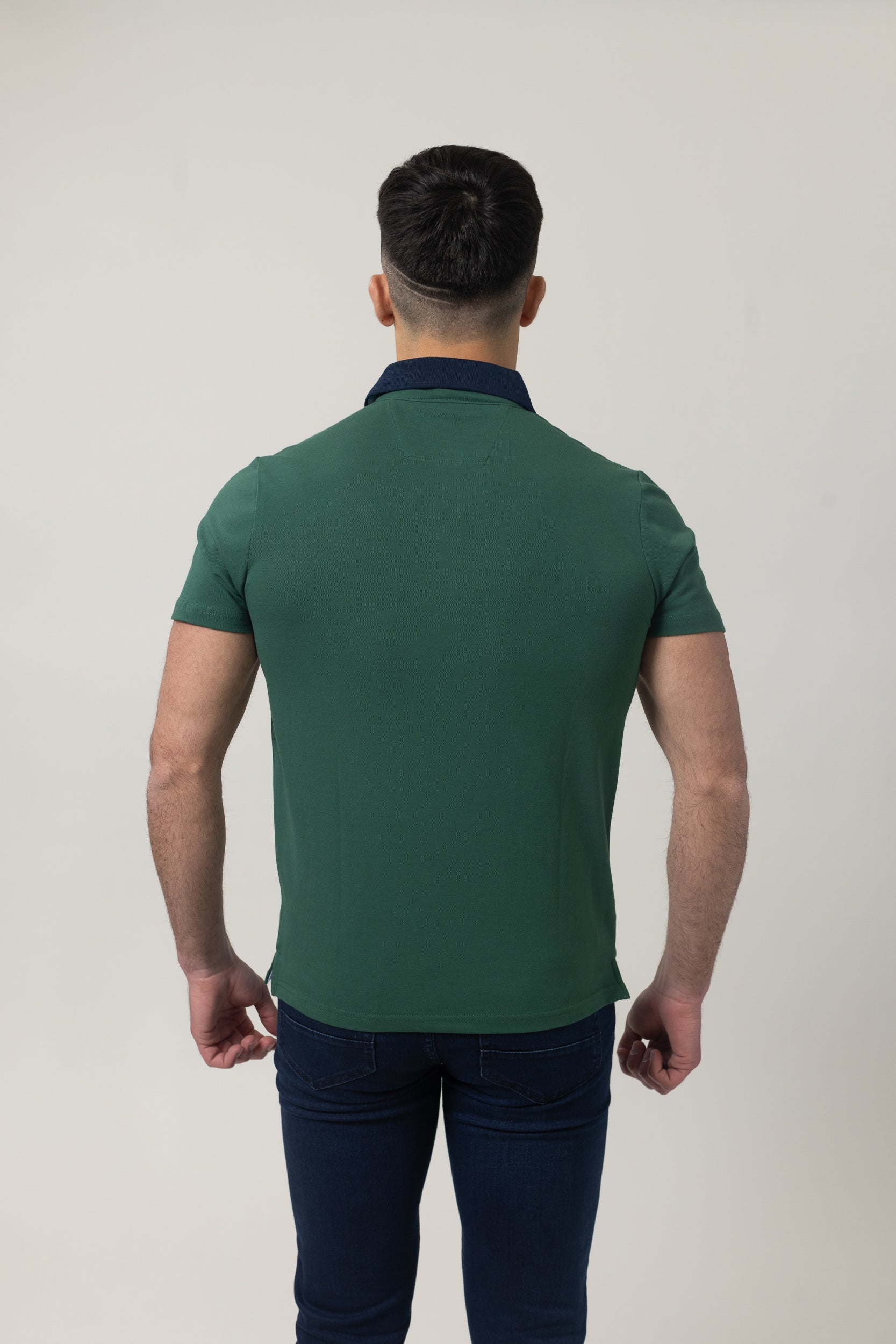 Pique Polo T-Shirt - Green