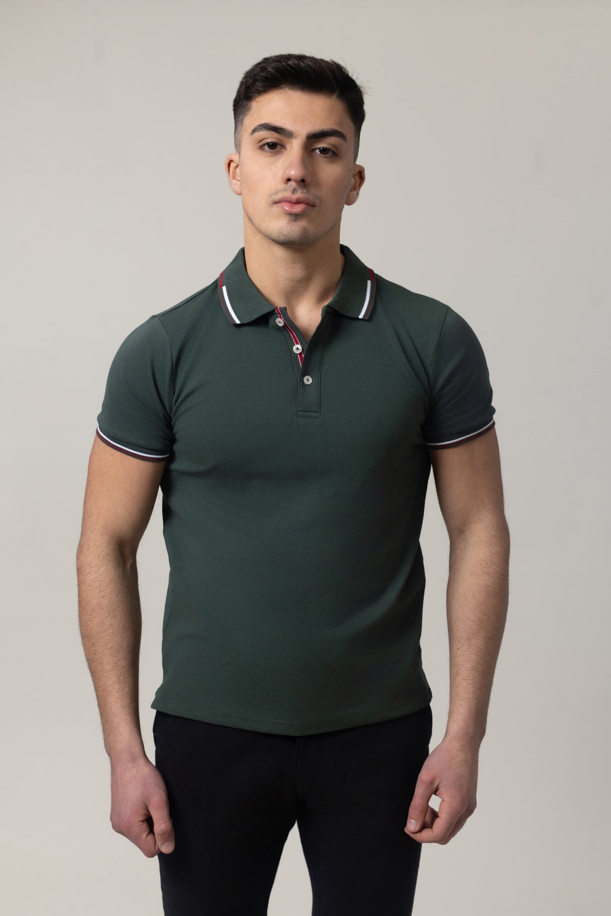 Pique Polo T-Shirt - Green