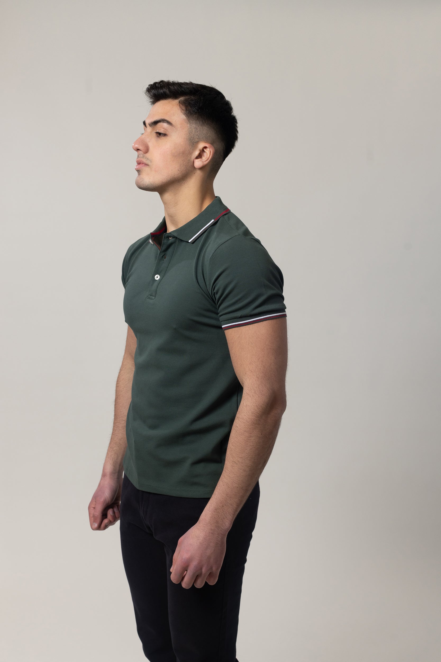 Pique Polo T-Shirt - Green