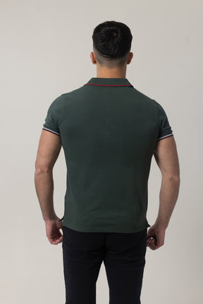 Pique Polo T-Shirt - Green