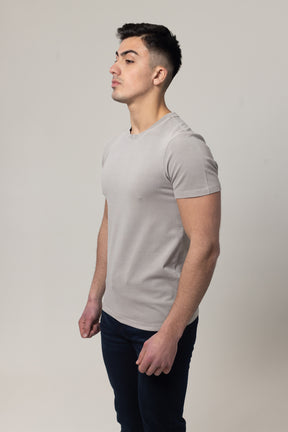 Washer Round Neck Pique - Sand