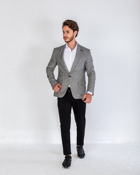 Blazer Linen - Grey