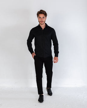 Shirt Oxford  Cotton - Black