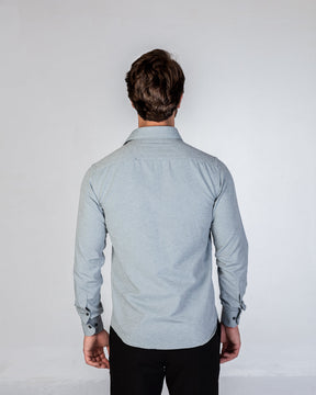 Shirt Oxford  Cotton - Grey