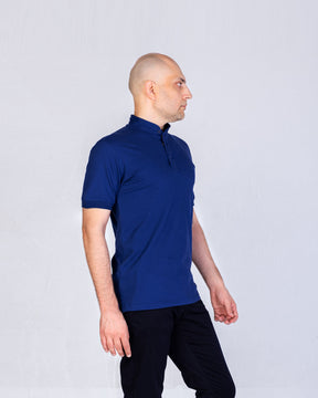 T-Shirt Col Mao - Gitane