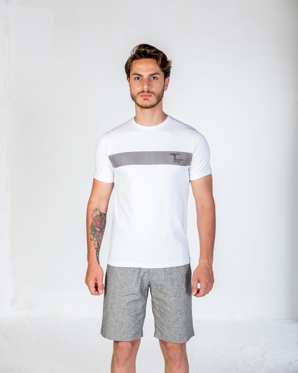 T-Shirt Cotton Lycra - White